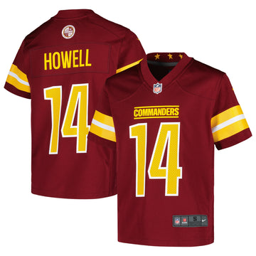 Sam Howell Washington Commanders burgundy jersey
