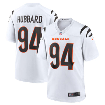 Sam Hubbard Cincinnati Bengals white jersey