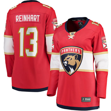 Sam Reinhart Florida Panthers red jersey