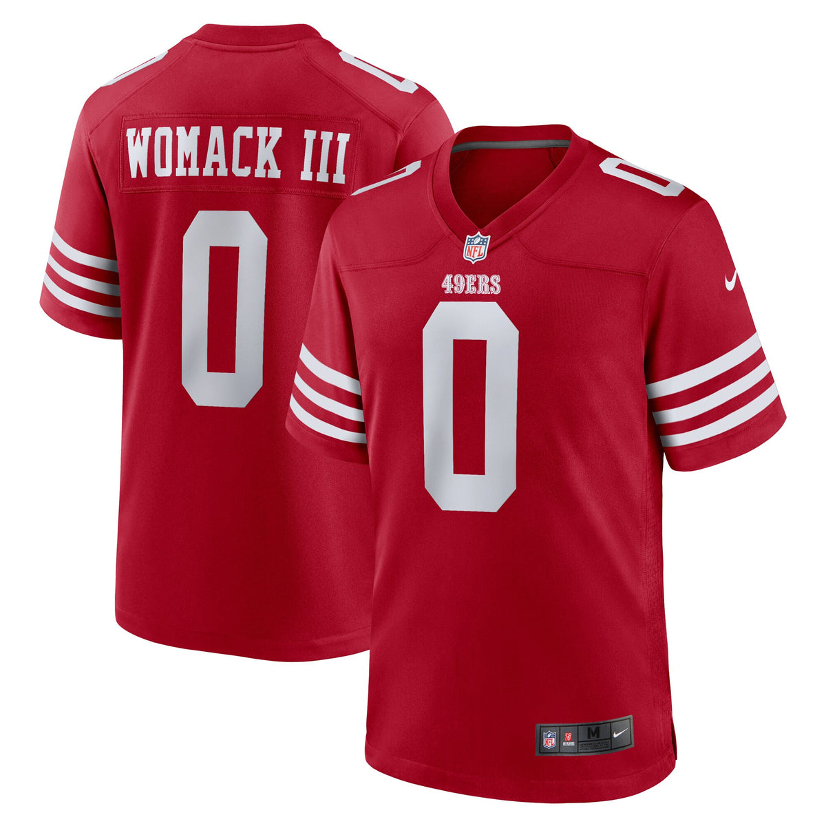 Samuel Womack Iii San Francisco 49ers scarlet jersey