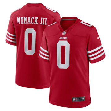 Samuel Womack Iii San Francisco 49ers scarlet jersey