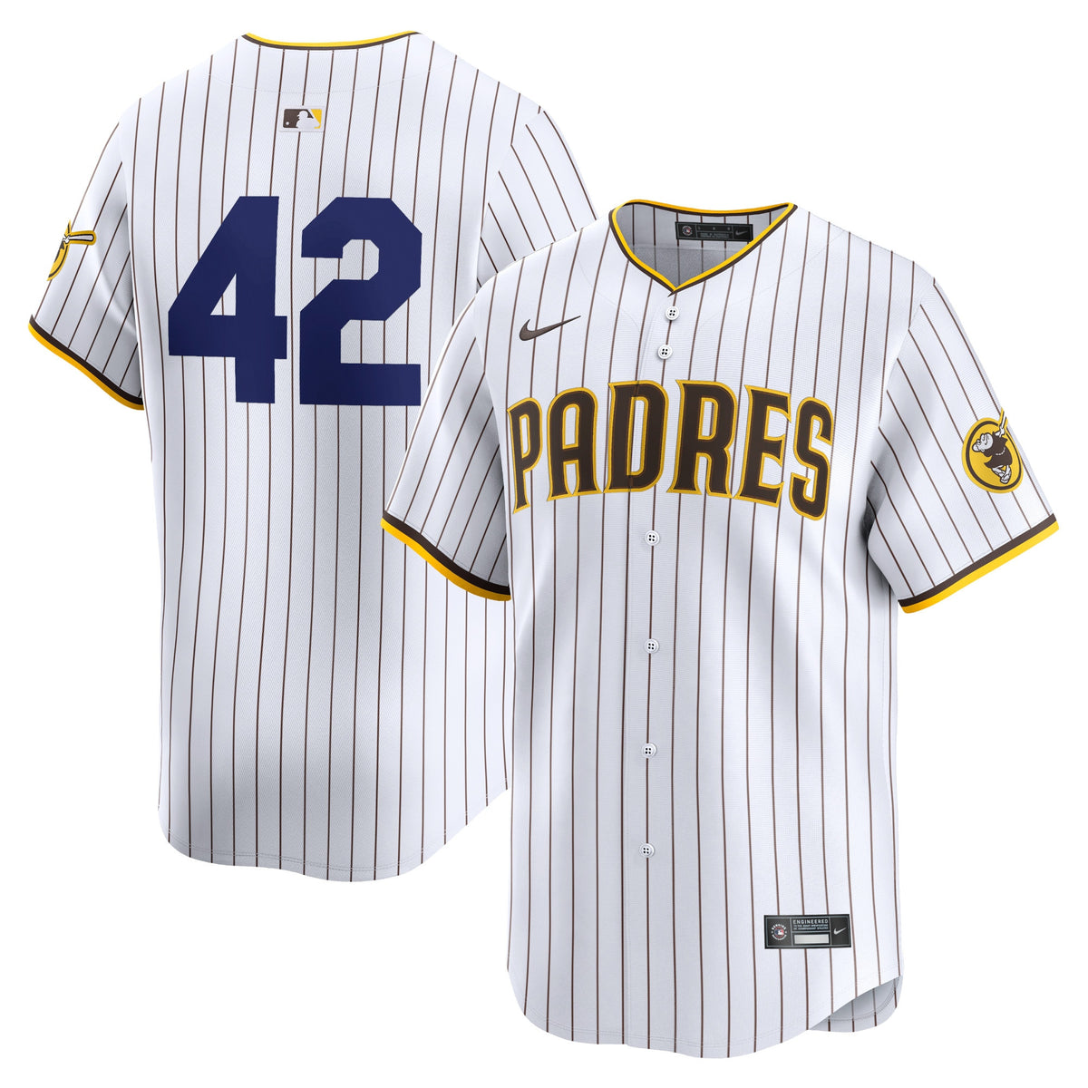 San Diego Padres white Limited jersey