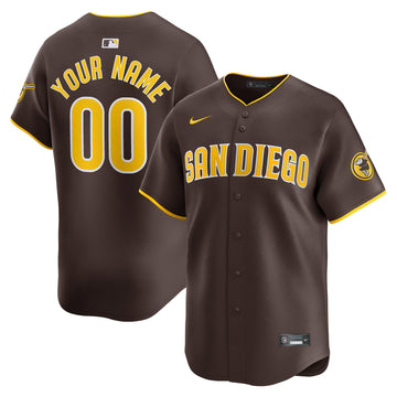 San Diego Padres brown Limited jersey