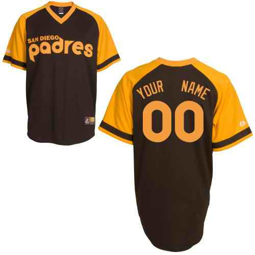 San Diego Padres brown jersey