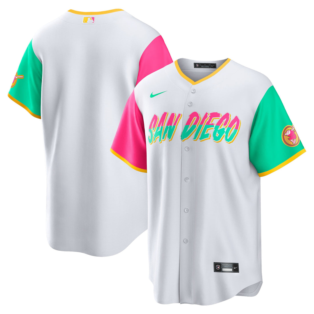 San Diego Padres white City Connect jersey