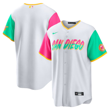 San Diego Padres white City Connect jersey
