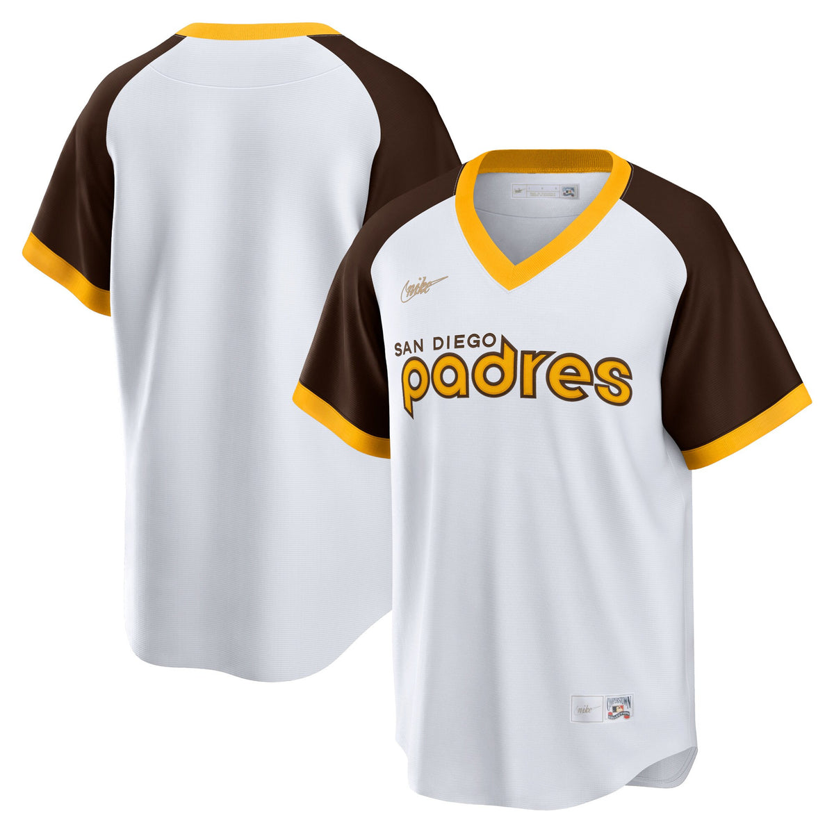 San Diego Padres white Cooperstown jersey
