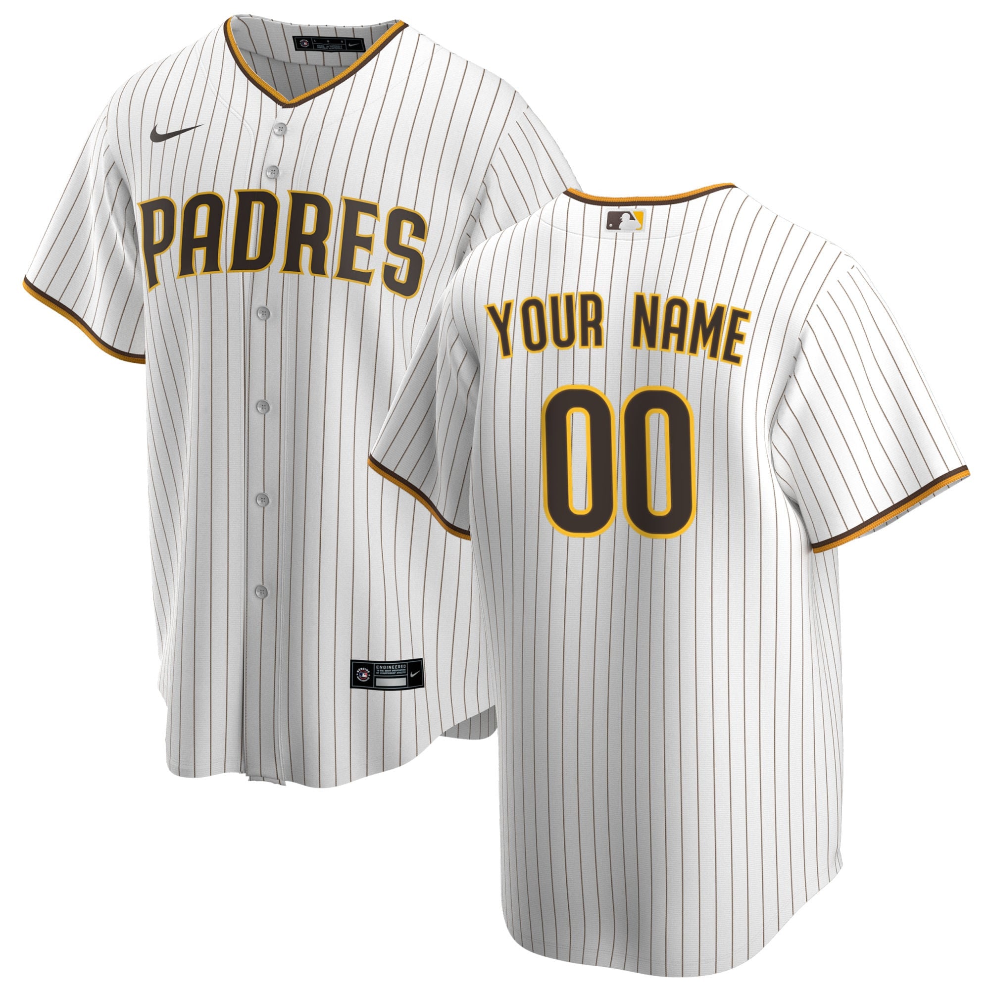 San Diego Padres white Home jersey