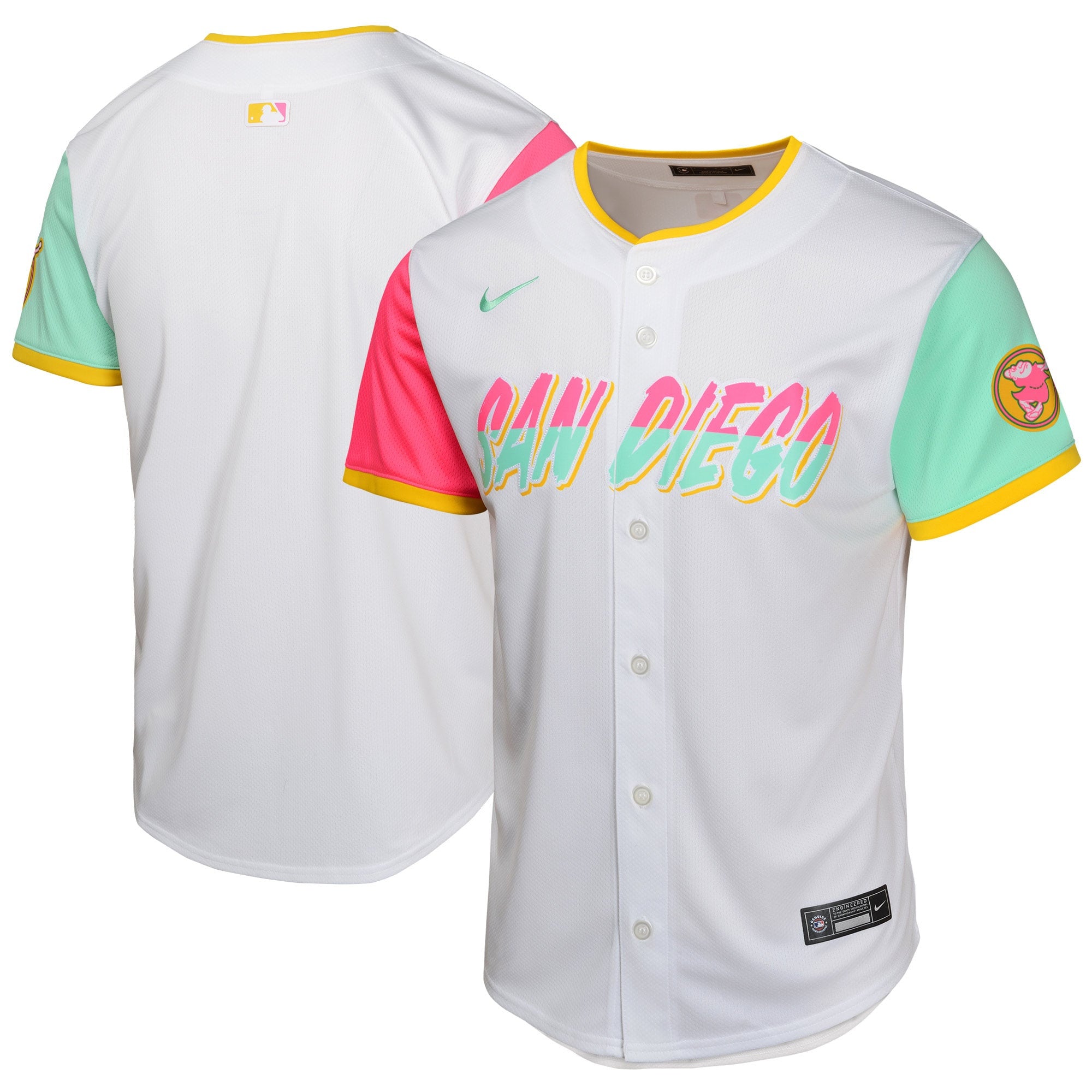San Diego Padres white City Connect jersey