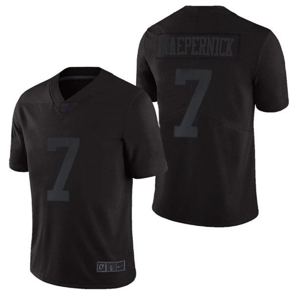 Colin Kaepernick All San Francisco 49ers black Vapor jersey