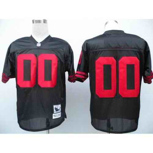Custom San Francisco 49ers black jersey