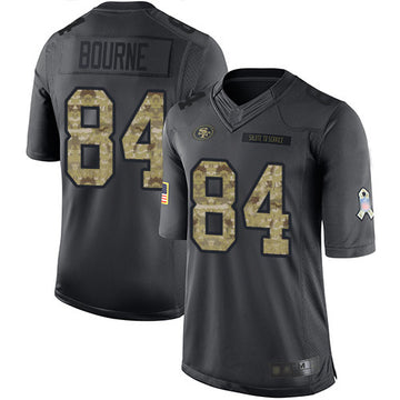 Kendrick Bourne San Francisco 49ers black Salute To Service jersey