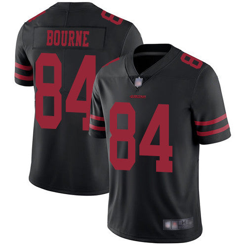 Kendrick Bourne San Francisco 49ers black Vapor jersey