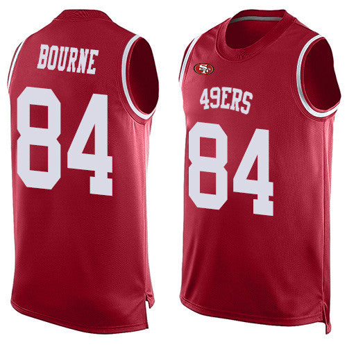 Kendrick Bourne San Francisco 49ers red Limited jersey