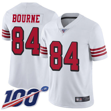 Kendrick Bourne San Francisco 49ers white Color Rush jersey