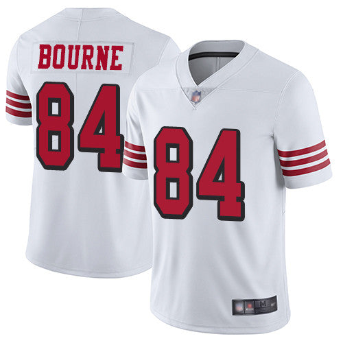 Kendrick Bourne San Francisco 49ers white Color Rush jersey