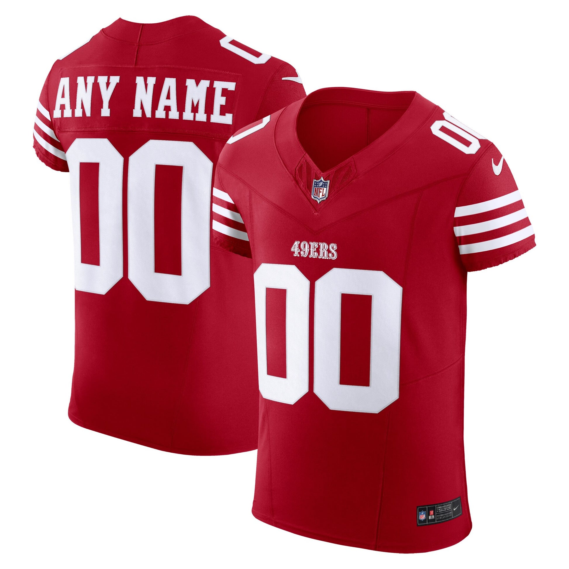 San Francisco 49ers scarlet Vapor jersey