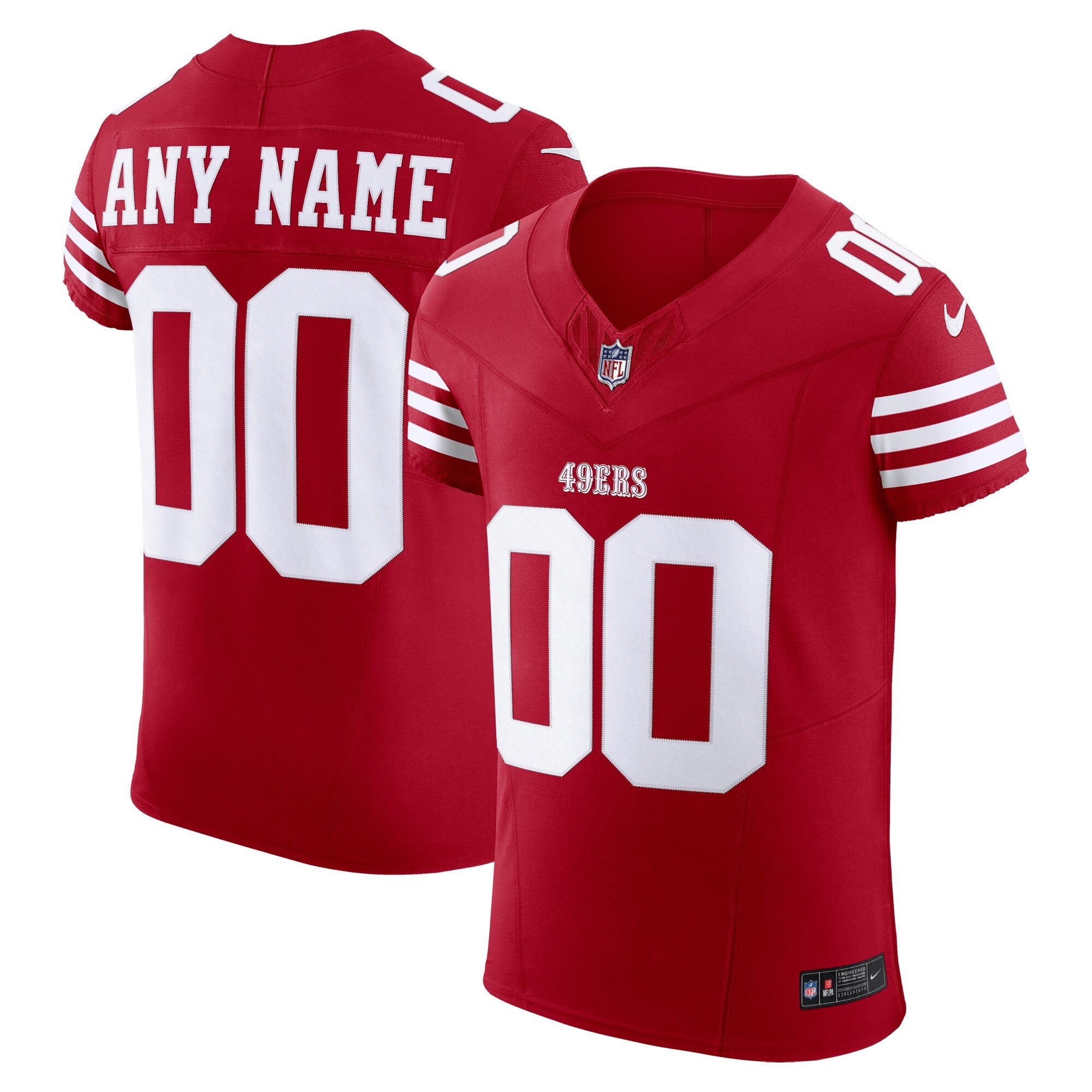 San Francisco 49ers scarlet Vapor jersey