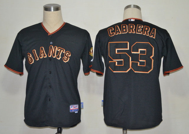 Melky Cabrera San Francisco Giants black jersey