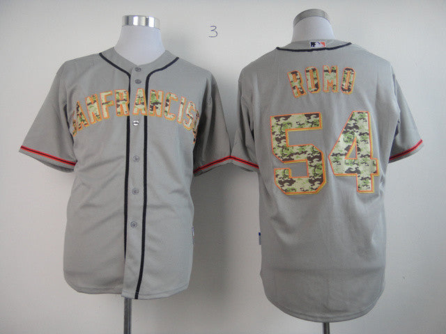 Romo Grey San Francisco Giants camo Camo jersey