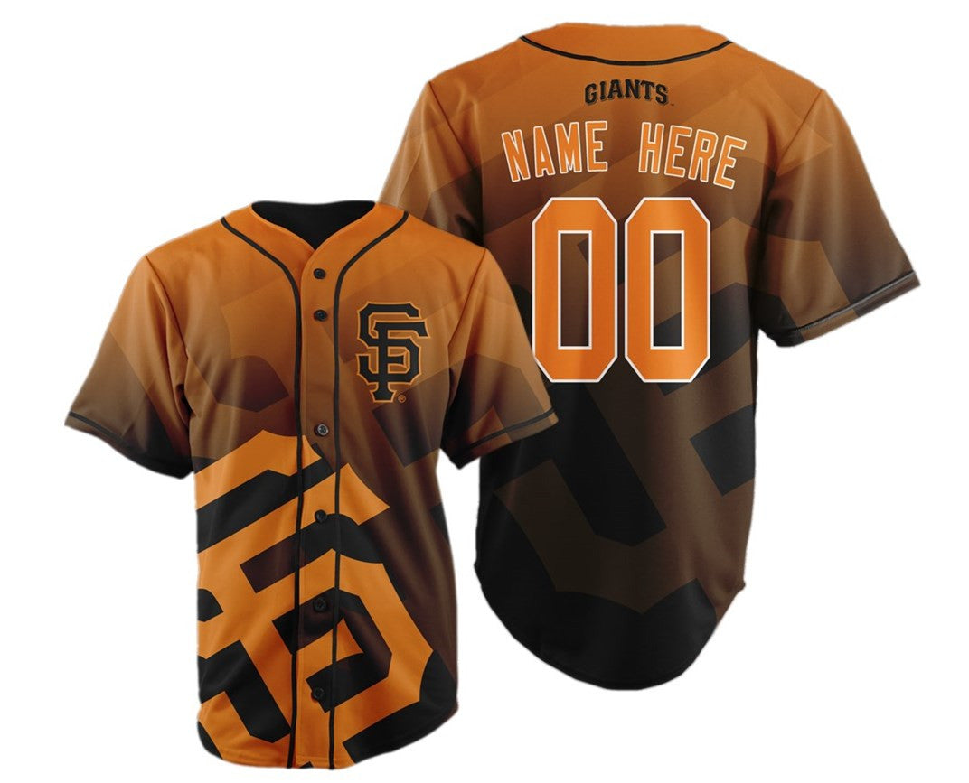 Custom San Francisco Giants jersey