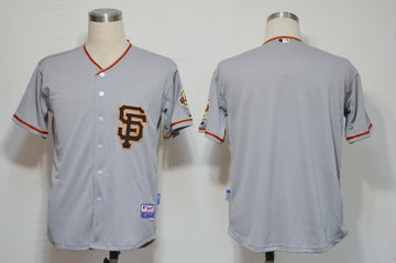 Custom San Francisco Giants grey jersey