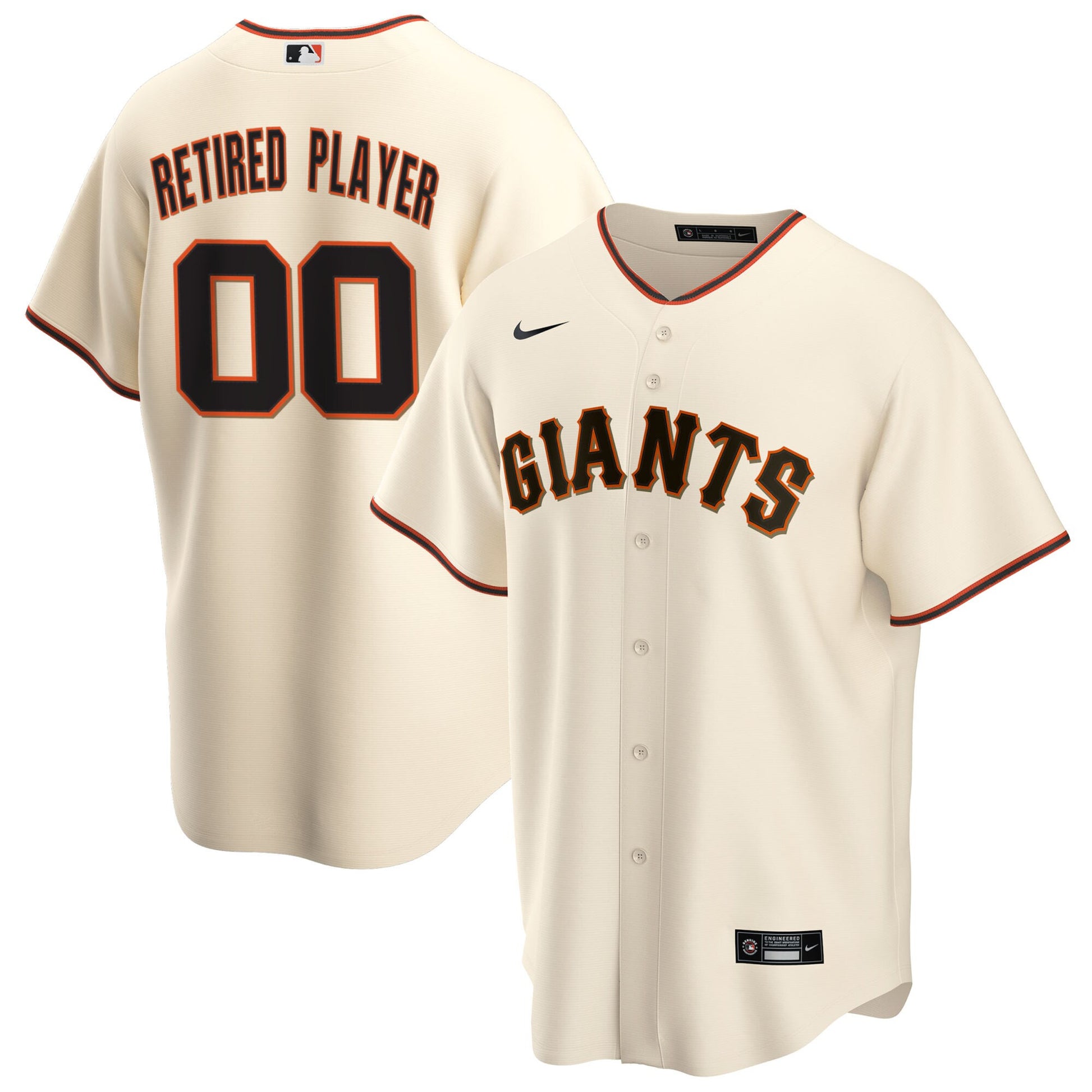 San Francisco Giants cream Home jersey