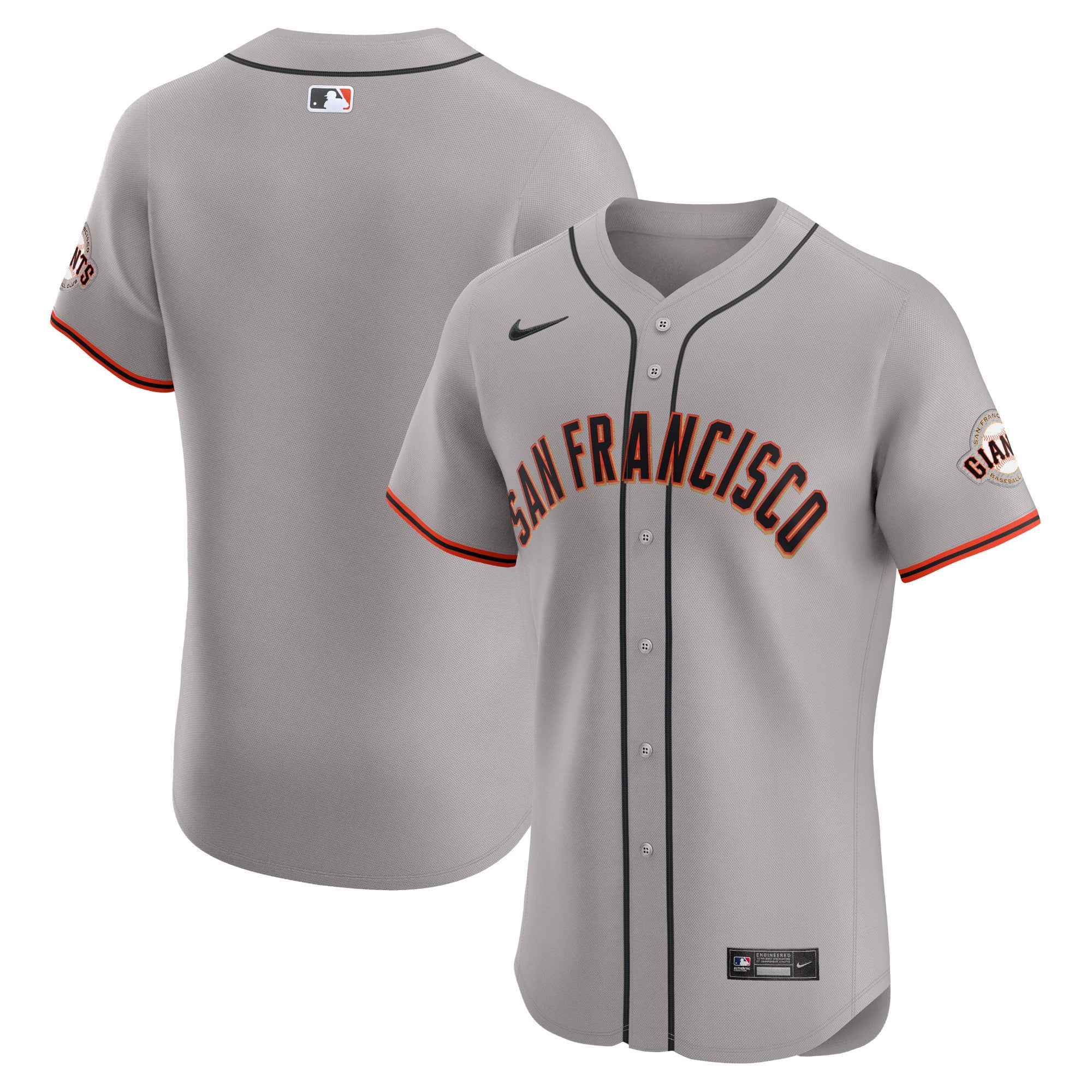 San Francisco Giants gray Vapor jersey
