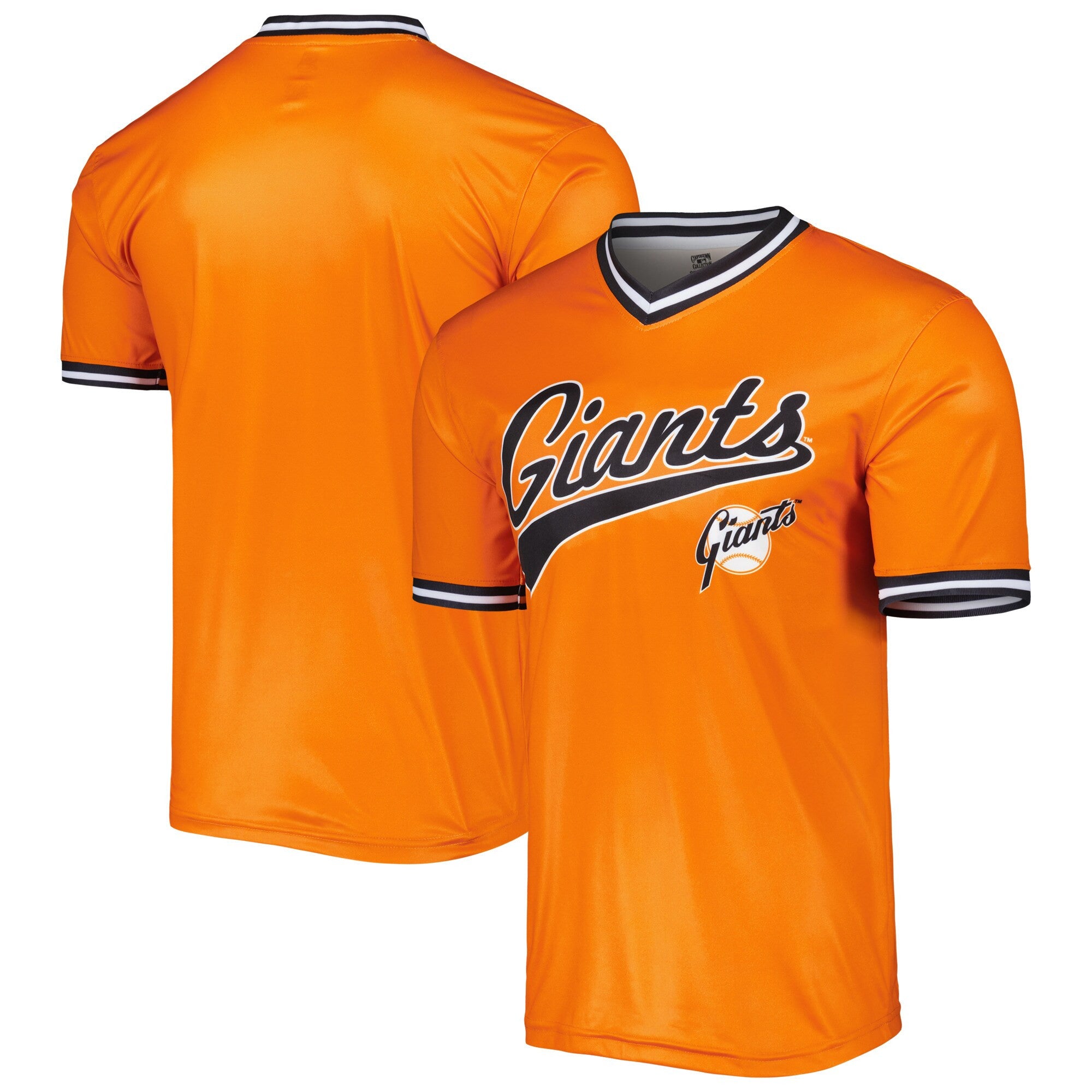 Stitches San Francisco Giants orange Cooperstown jersey