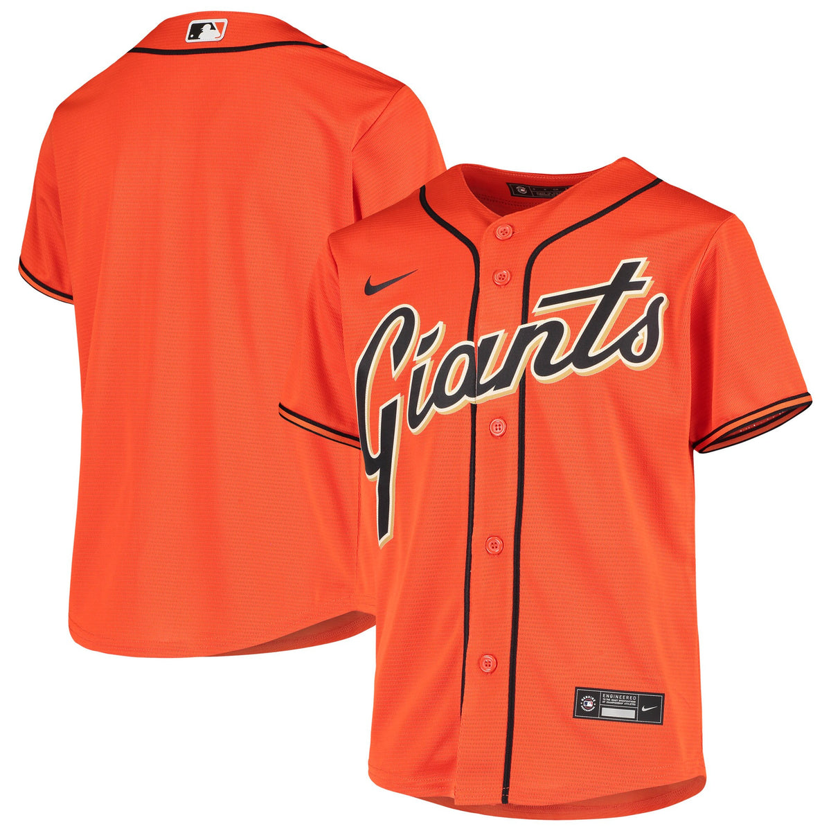 San Francisco Giants orange Alternate jersey