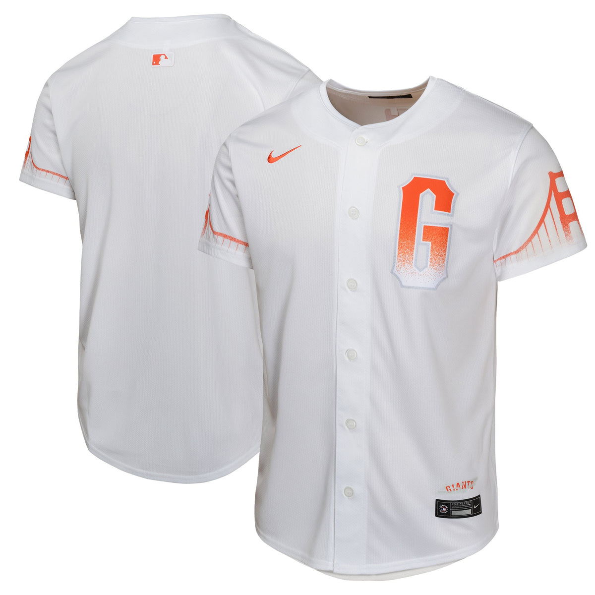 San Francisco Giants white City Connect jersey
