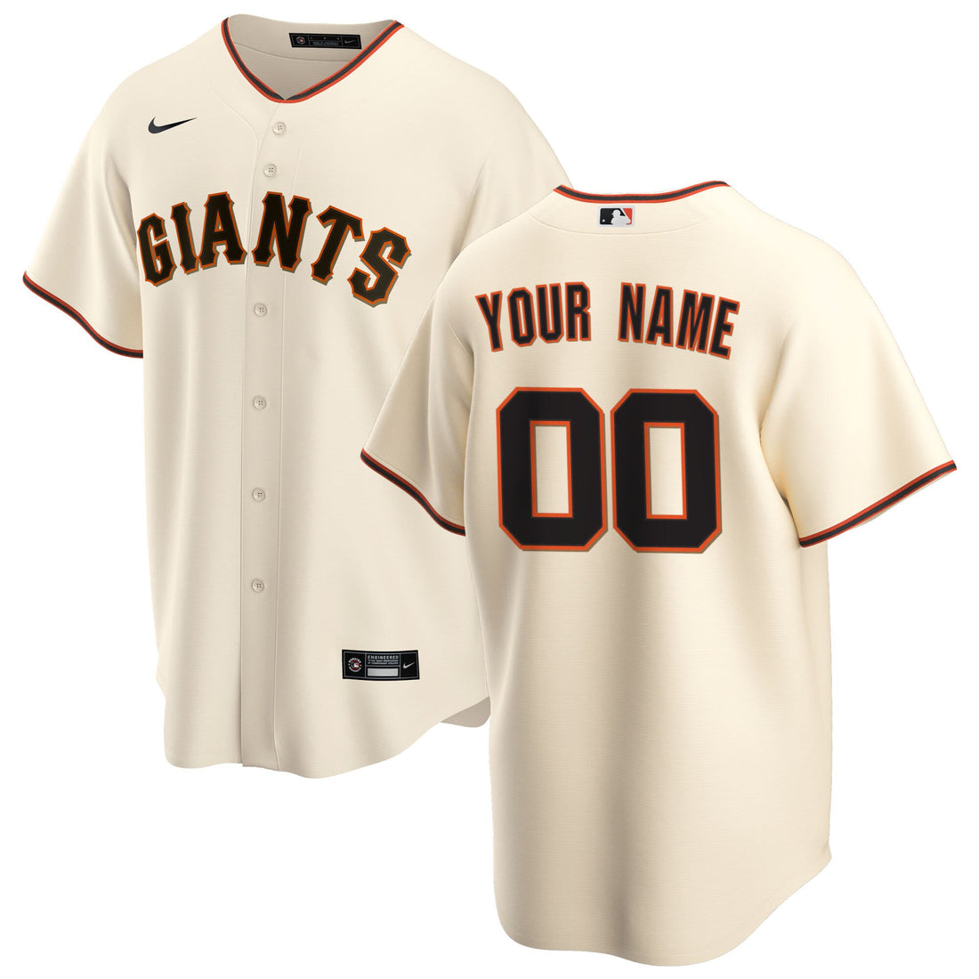 San Francisco Giants cream Home jersey