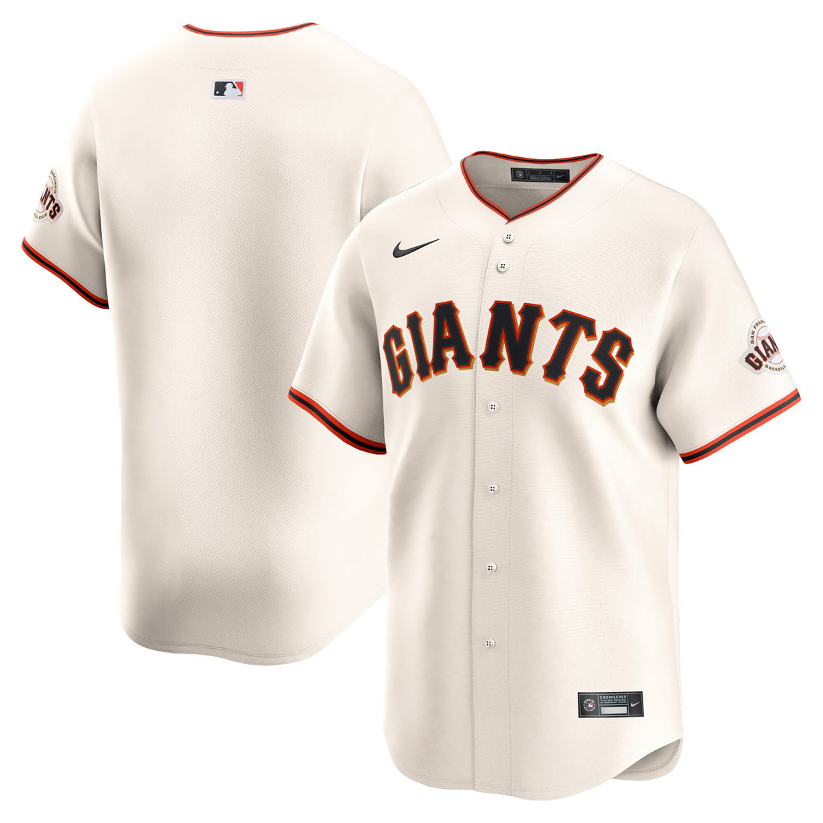 San Francisco Giants cream Limited jersey