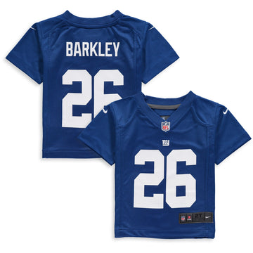Saquon Barkley New York Giants royal jersey