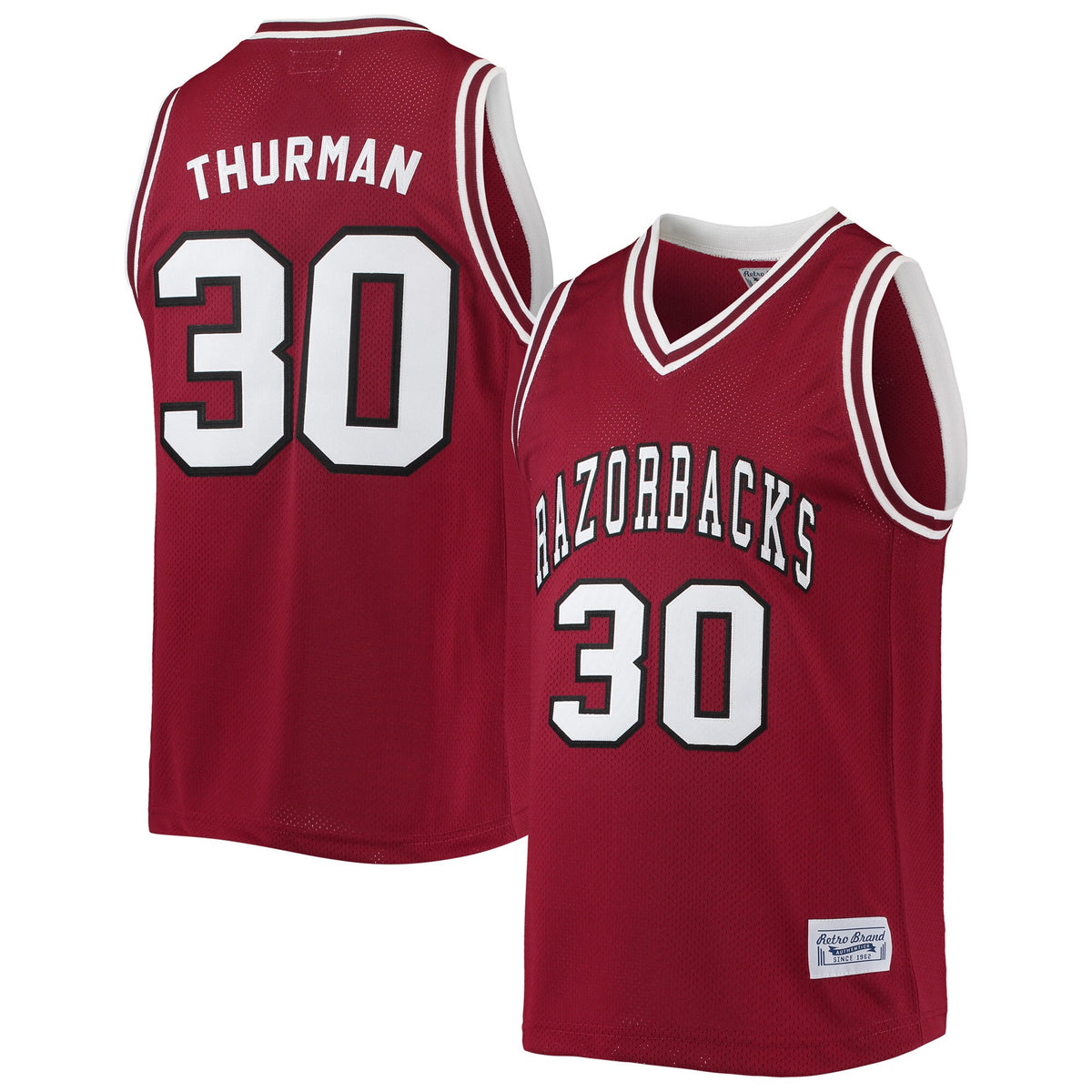 Scotty Thurman Original Arkansas Razorbacks Retro jersey