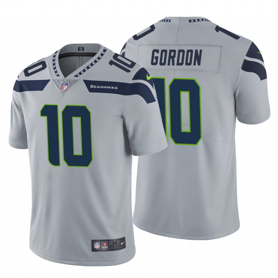 Josh Gordon Seattle Seahawks gray Vapor jersey