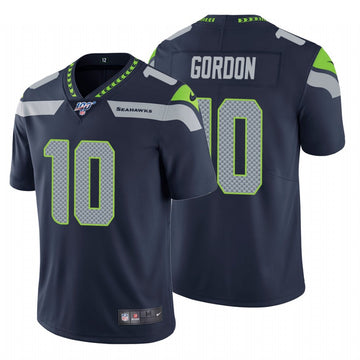 Josh Gordon Seattle Seahawks navy Vapor jersey