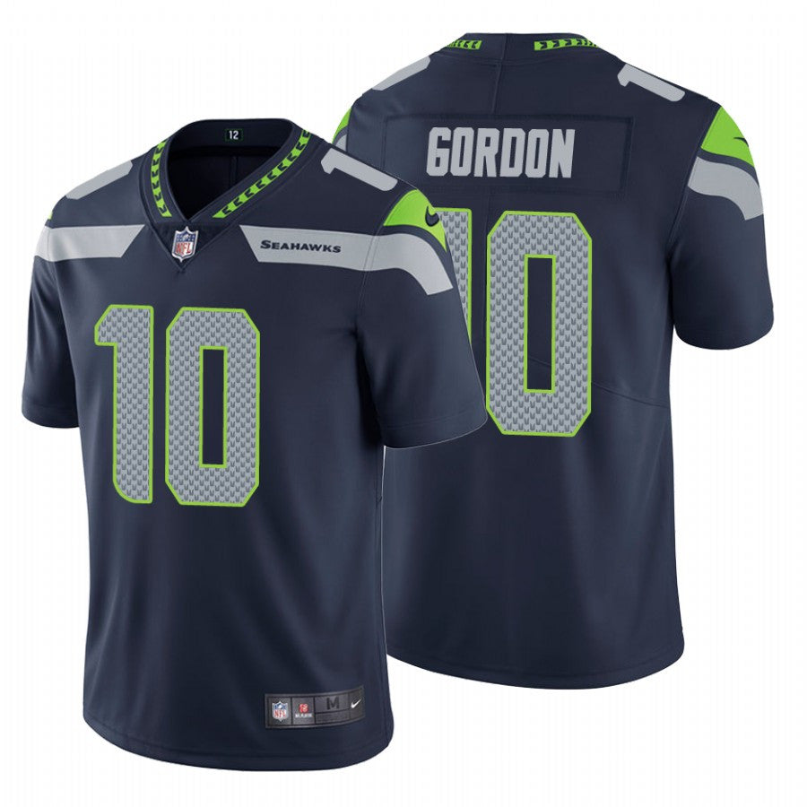 Josh Gordon Seattle Seahawks navy Vapor jersey