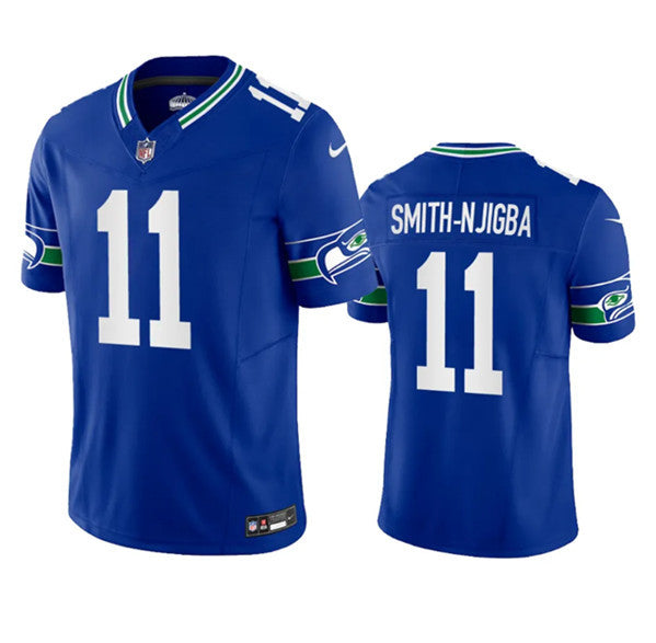 Jaxon Smith Njigba Seattle Seahawks royal Limited jersey