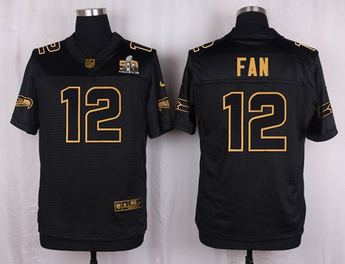 Fan Seattle Seahawks black Pro Line jersey