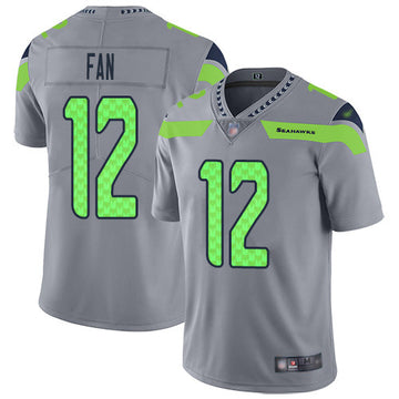Fan Seattle Seahawks gray Inverted Legend jersey