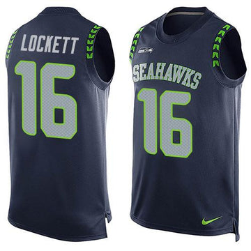 Tyler Lockett Seattle Seahawks blue Limited jersey