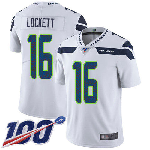 Tyler Lockett Seattle Seahawks white Vapor jersey