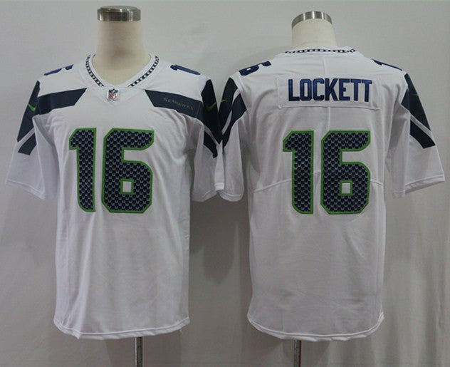 Tyler Lockett Seattle Seahawks white Vapor jersey