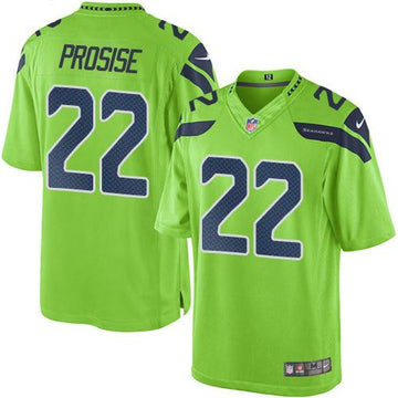 C. J. Prosise Seattle Seahawks green Limited jersey
