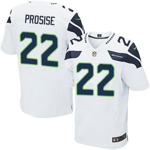 C. J. Prosise Seattle Seahawks white Elite jersey