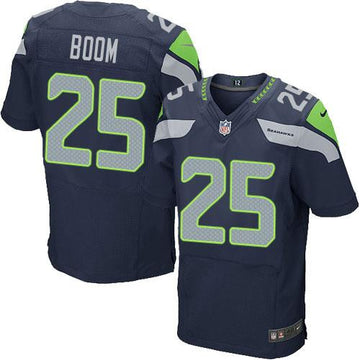 Richard Sherman Seattle Seahawks blue Elite jersey