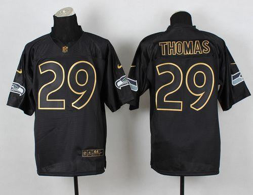 Earl Thomas III Seattle Seahawks black Elite jersey