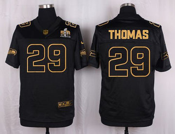 Earl Thomas III Seattle Seahawks black Pro Line jersey