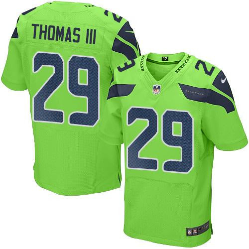 Earl Thomas III Seattle Seahawks green Elite jersey
